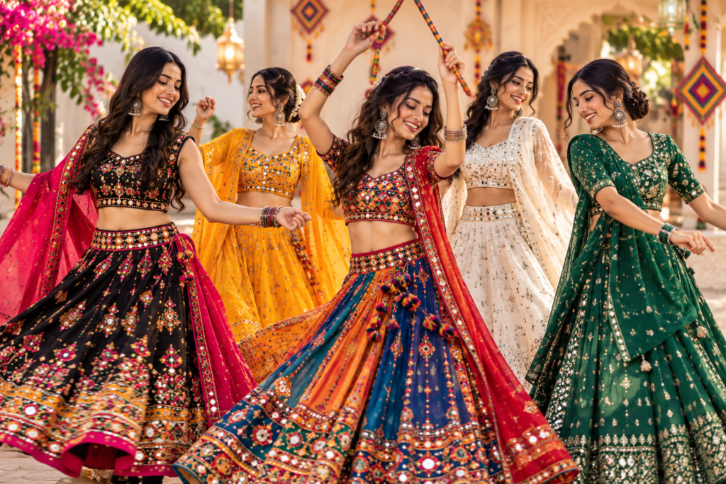 From Traditional to Trendy: 7 Navratri Lehenga Styles You Can't Miss in 2026 navratri